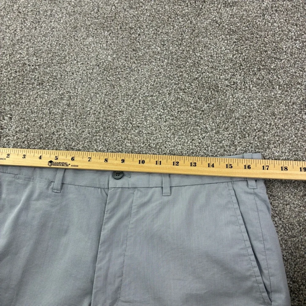 Polo‎ Golf Ralph Lauren Mens 33x32 Gray Micro Check Tailored Fit Pants Golfcore